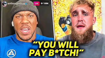 Anthony Joshua CONFRONTS Jake Paul Over SHOCK Early Knockout Claim! 😳🥊