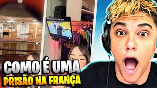 ELA MOSTOU COMO É UMA PRISÃO NA FRANÇA *é melhor que sua casa*