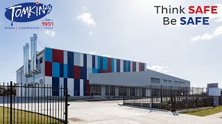 Time-lapse construction - GE Aerospace's Asia Pacific Service Centre