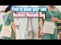 DIY Aesthetic Macrame Bag l Bagaimana membuat makrame tas aesthetic sendiri