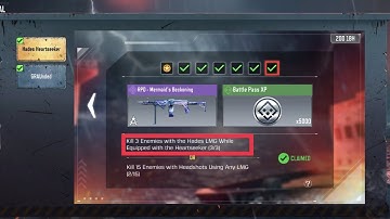 Kill 3 Enemies with the Hades LMG While Equipped with the Heartseeker (3/3)