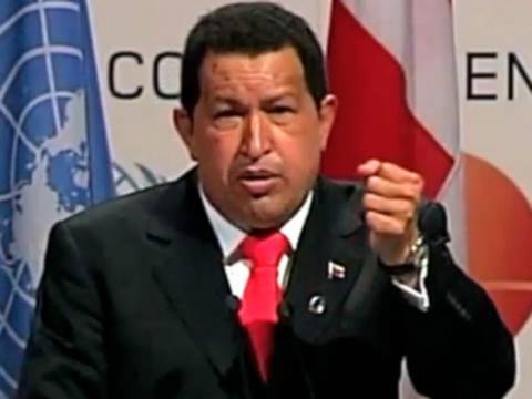 Hugo Chavez: Capitalism to Blame for Climate Crisis