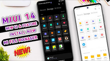 How To Install Miui 14 New Ui & Features In Any Redmi, Poco & Xiaomi Device| Miui 14 File Manager