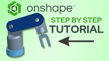 Onshape Robot Arm Tutorial | Layout Sketch to Full Assembly in 20 Minutes!