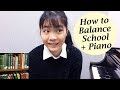 How to Balance School + Piano | Tiffany Vlogs #07