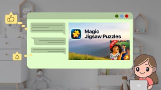 MAGIC JIGSAW PUZZLES – HD GAME 🧙‍♂️ 🪄🐭 || Mickey Mouse puzzle screenshot 3