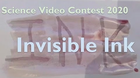 SVC2020 - Invisible Ink