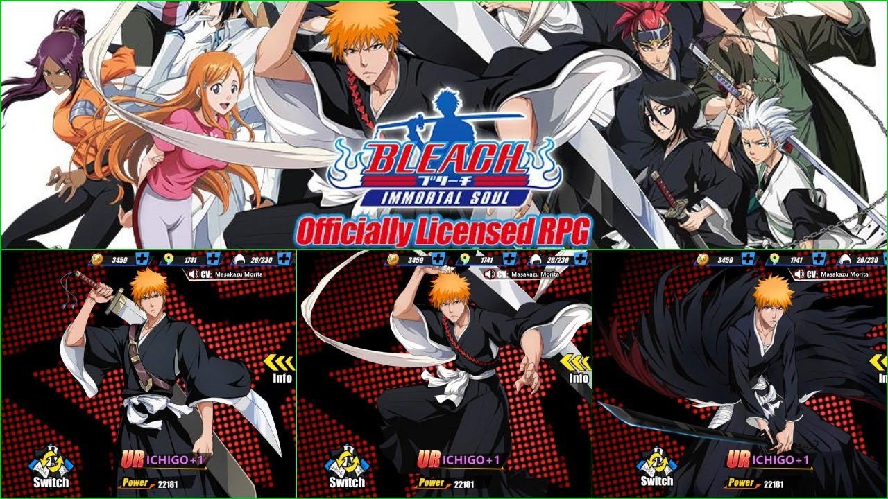 All Ichigo's Attacks in Bleach Immortal Soul (substitute soul reaper