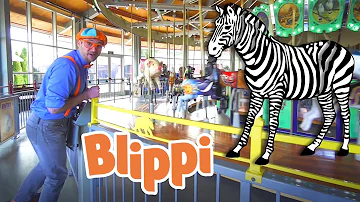 Blippi at the Zoo (Point Defiance Zoo & Aquarium) | Animal Videos for Kids | Blippi Toys