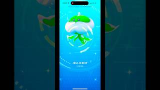 ✨🪼 Shiny Frillish evolves into Jellicent! (MALE) 💚 #shinydex #pokemongo #shinylivingdex #unova