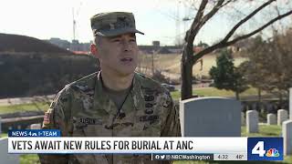 Veterans Await New Rules for Burial at Arlington National Cemetery | NBC4 Washington
