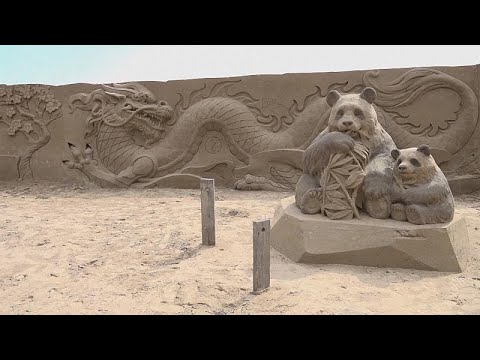 Vidéo: Comment Participer Au Festival De Sculpture Sur Sable De Saint-Pétersbourg