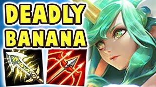 The Deadliest Banana Soraka Jungle 100% Crit Star Guardian Soraka What Is This Damage Nightblue3
