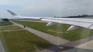 Lufthansa Airbus A350-900 Munich to Newark. #lufthansa #AirbusA350-900 #takeoff #munichairport