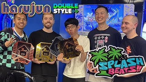 [Splash Beats] harujun vs Stretch at Splash Beats DDR Doubles Tournament Final