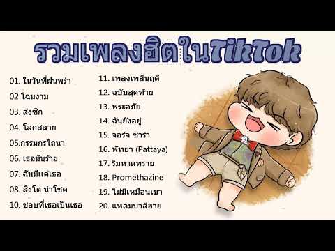 รวมเพลงฮิตในTikTokล่าสุด รวมเพลงฮิตในแอพติ๊กต๊อกล่าสุด เพราะๆฟังกันยาวๆ