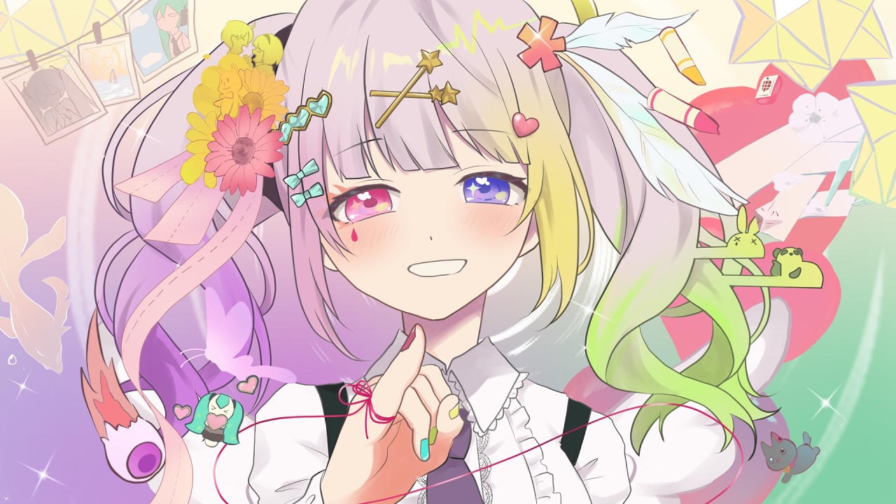 愛言葉V/DECO*27 feat. 初音ミク💫みおねももあ歌ってみた。🎀【新人VTuber】