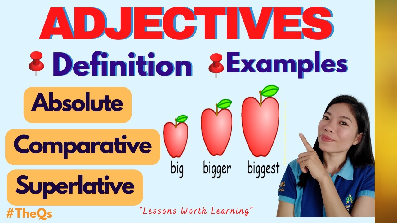 Adjectives definition