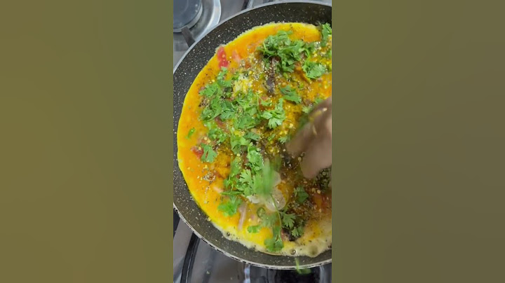 Iconic omelette in my grandmas style y’alll