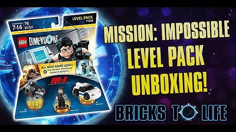 Mission: Impossible Level Pack Unboxing - Lego Dimensions Year 2 Wave 6