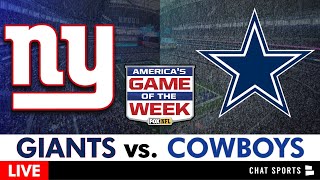 Giants vs. Cowboys LIVE Streaming Scoreboard, Free Play-By-Play, Highlights \& Stats | NFL Week 10