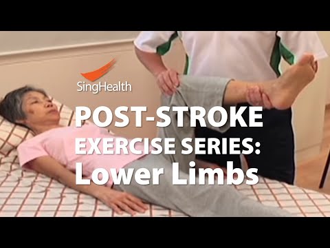 Post-Stroke Exercises (Part 2: Lower Limb)