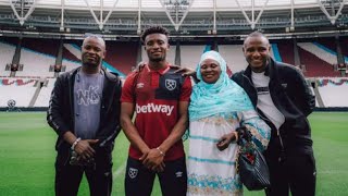 How Kudus Mohammed Flew His Mother & Uncles To London To witness His West Ham United Unveiling