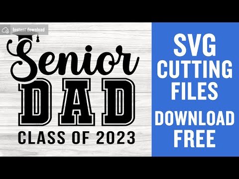 Senior Dad 2023 Svg Free Cutting Files for Scan n Cut Instant Download