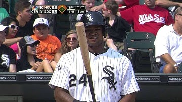 HOU@CWS: Abreu scores tying run on the fielding error