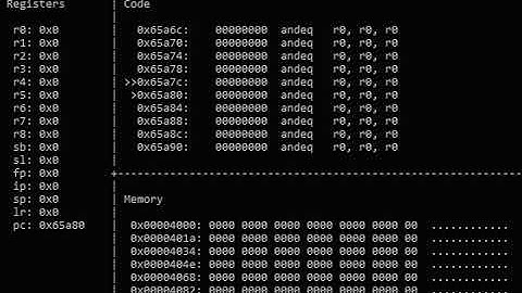 ARMistice - a WIP ARM debugger, assembler, disassembler, and code editor
