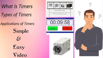 What Are PLC Timers & Types ? | ON / OFF Delay, and Retentive Timers Explained #timer #plc #youtube