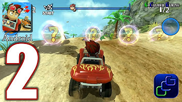 Beach Buggy Racing Android Walkthrough - Part 2 - Easy Street 5 - BOSS
