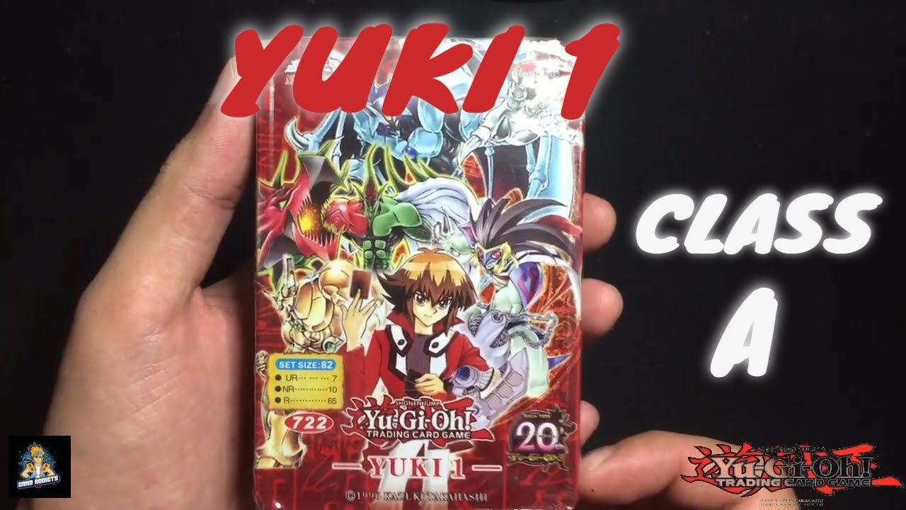 (YUKI 1) Yugi-oh Unboxing Class A Cards (Fake TIN CAN)