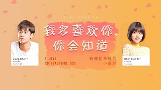 [Thai ver.] A love so beautiful Ost. - ฉันชอบเธอแค่ไหน เธอคงรู้ดี (我多喜歡你，你會知道) by JaejahRed chords