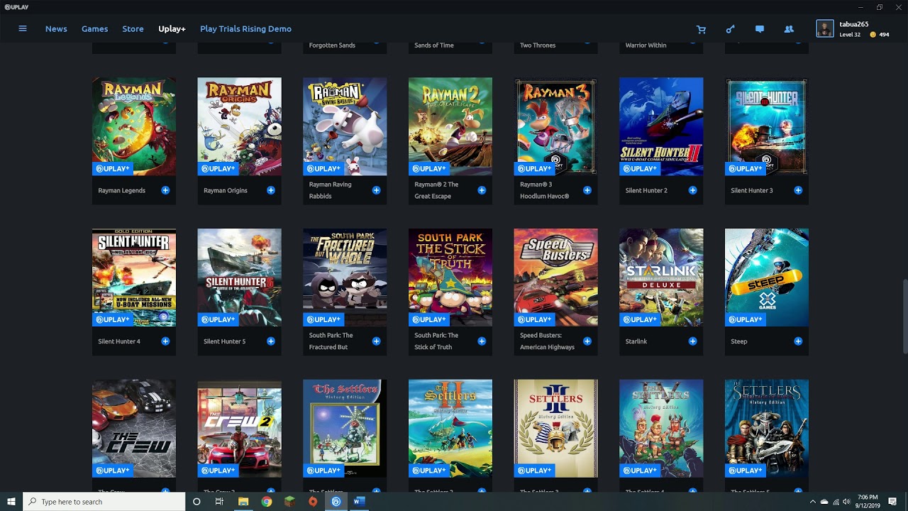 Computer Game Subscription UPLAY+ - YouTube