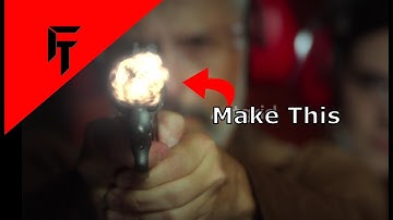 How to make Muzzle Flashes in DaVinci resolve (ez)  Episode 1 #vfx #vfxvideo #muzzleflash