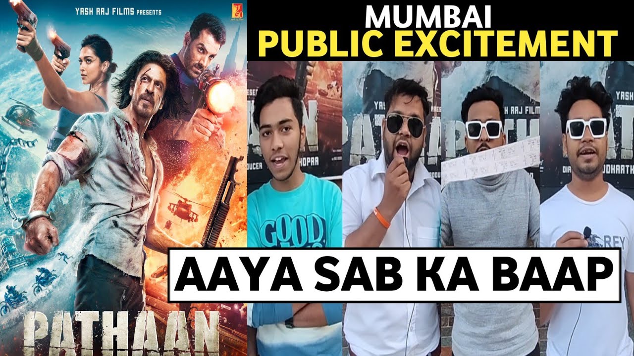 Pathaan Movie public excitement Pathaan movie public book tickets pathaan movie public reaction