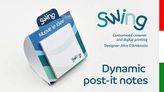 Swing dynamic post-it notes. Made in Italy direct production Proramillenote screenshot 3