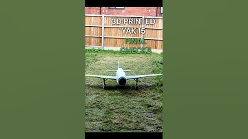 3D printed RC Yak-15 #3dprinting #rcplane #yak15 #engineering #diy #technology #rc