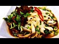 Китайская кухня.  Лапша в говяжьем бульоне 牛肉面 niúròu miàn