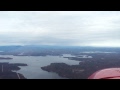 Flying over lake winnipesaukee and wolfeboro nh to fryeburg me kizg