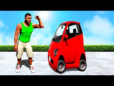 Collecting WORLD'S SHORTEST CARS in GTA 5!