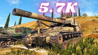 T92 HMC Arty 5.7K Damage (Artillery ) World of Tanks Replays