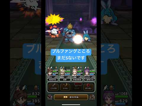 ブルファング【こころ】まだSないです！#ドラクエウォーク