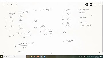 Covariance, Correlation - Fundamentals of Linear Regression - 2