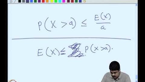 Mod-06 Lec-36 Probabilistic method: Markov