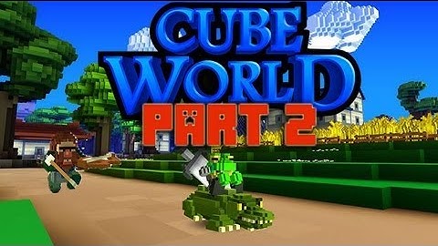 Cube World (Open Alpha) Part 2: Hard First Night!