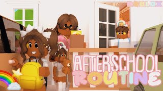 Our AFTERSCHOOL ROUTINE! *WORKING MOM AND TEACHER* Roblox Bloxburg Roleplay