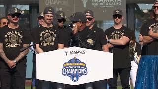 Dodgers World Series Rally: Dave Roberts Speech Says La Was Never Going To Be Denied Championship Resimi