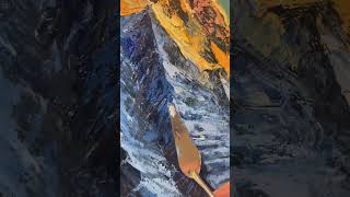 ГОРА ГОРИТ #shorts #артуркарапетян #paiting #картинагоры